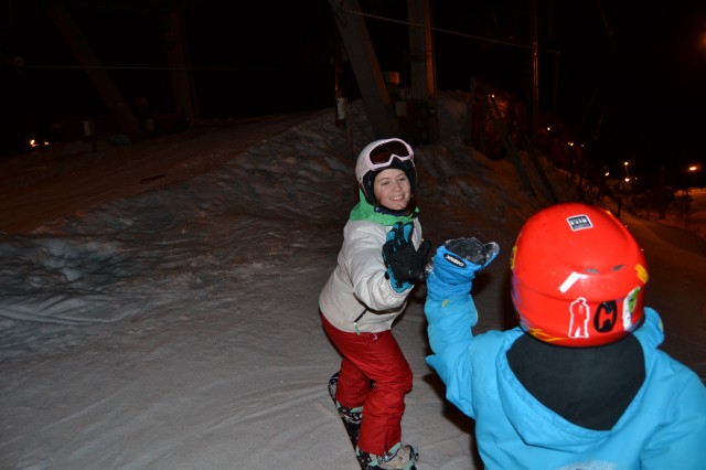 Snowboardkväll i Talma