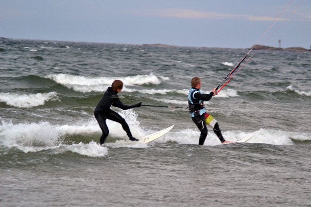 surfing med kite