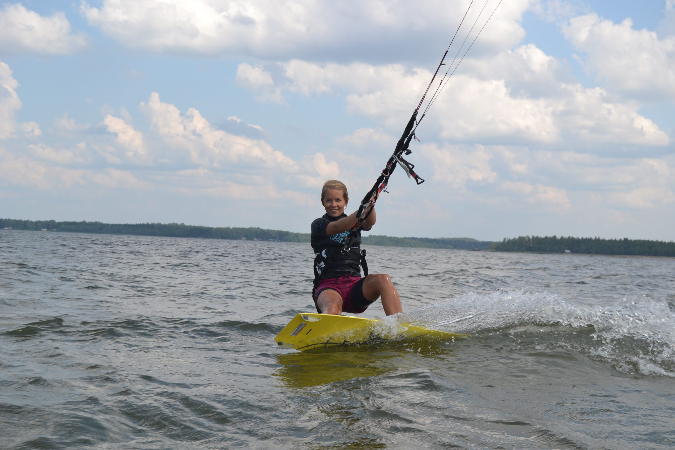 Kitesurfing på Österbottens härliga stränder