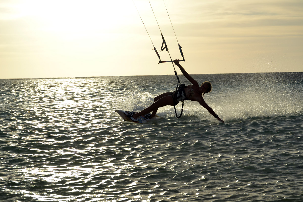 Kitesurfing för nybörjare