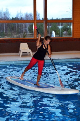 SUP balansträning