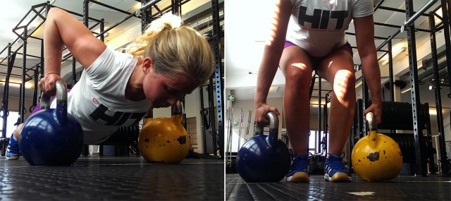 träning på vetosali