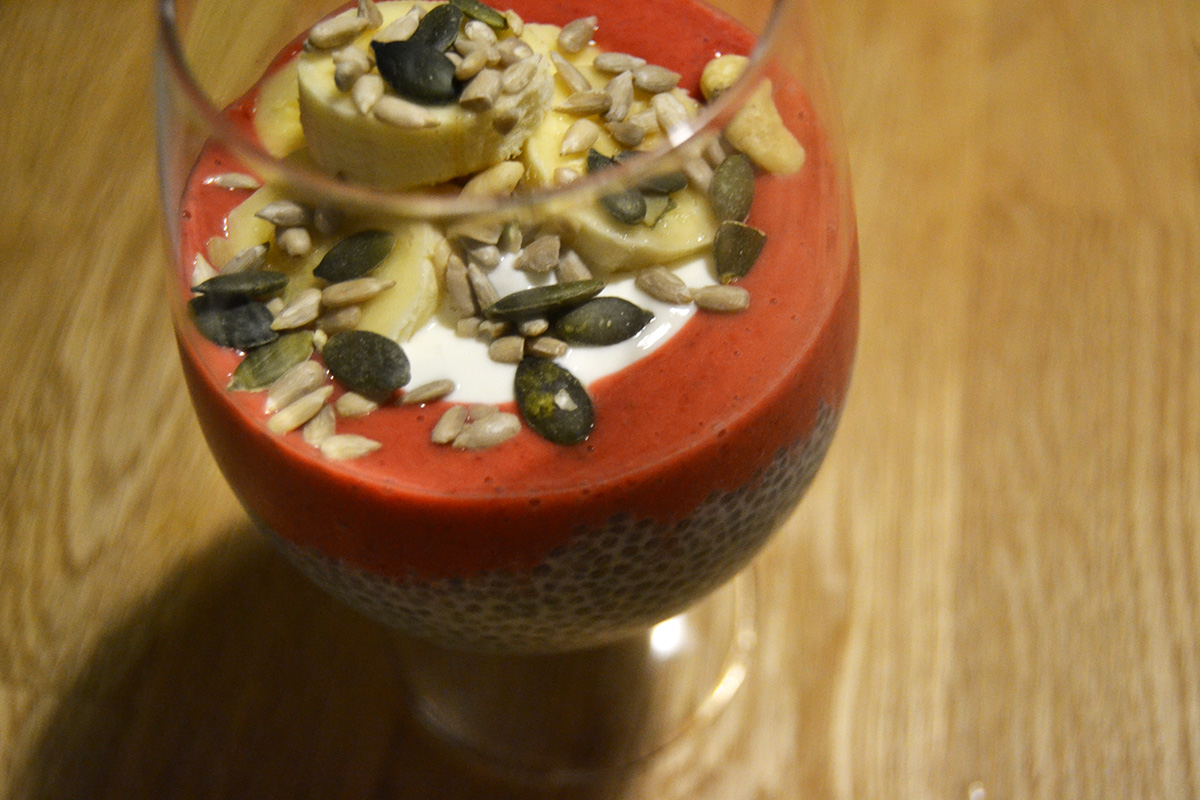 Chiapudding kvällsmål