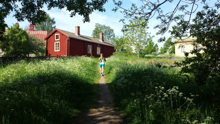 Löpning i Mariehamn – och vidare till Sottunga