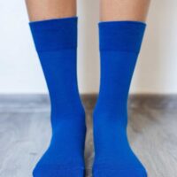 Barefoot Socks - Crew - Blue - 2