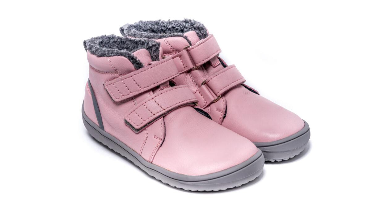 Be Lenka Kids Winter barefoot - Penguin - Pink - 2